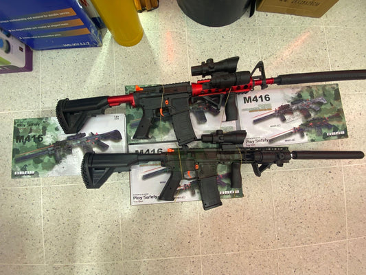 Rifle Realista Pistola Hidrogel M416