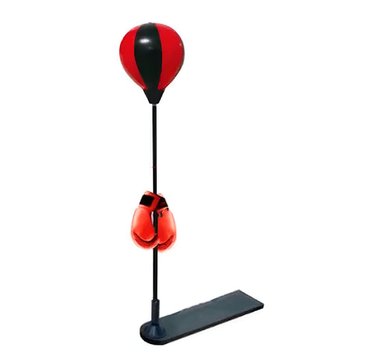 Kit Boxeo Para Niños Pera Con Soporte